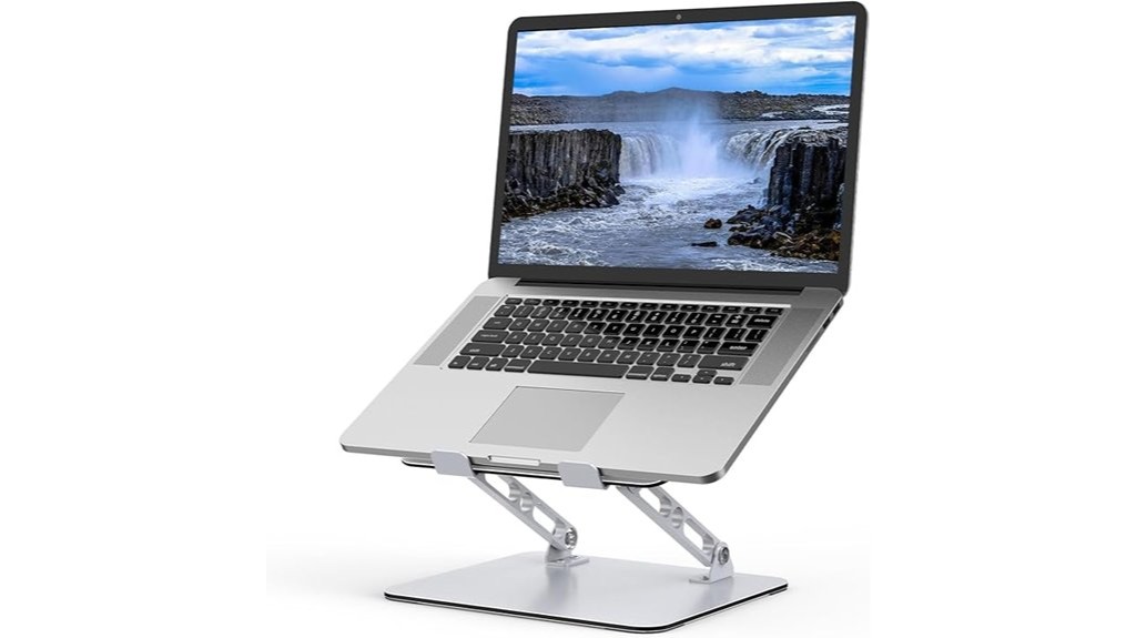 adjustable foldable laptop computer stand