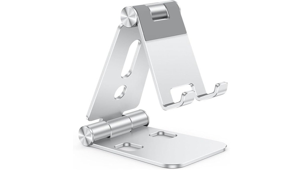 adjustable foldable smartphone tablet holder