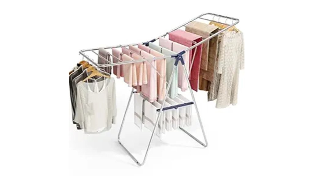 adjustable foldable stainless drying