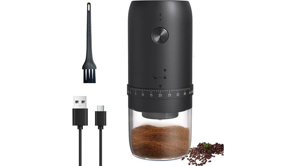 adjustable grind settings coffee grinder