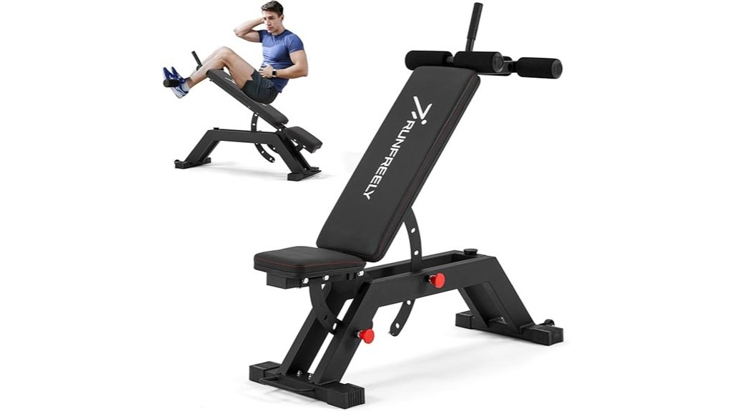 adjustable incline decline workout bench
