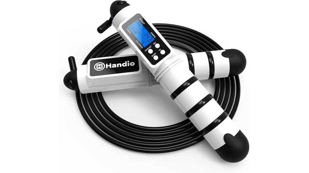 adjustable jump rope with counter