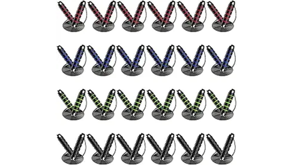 adjustable jump ropes with foam