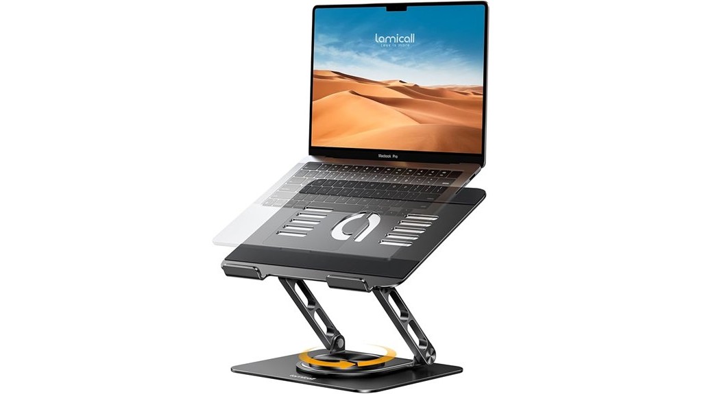 adjustable laptop desk stand