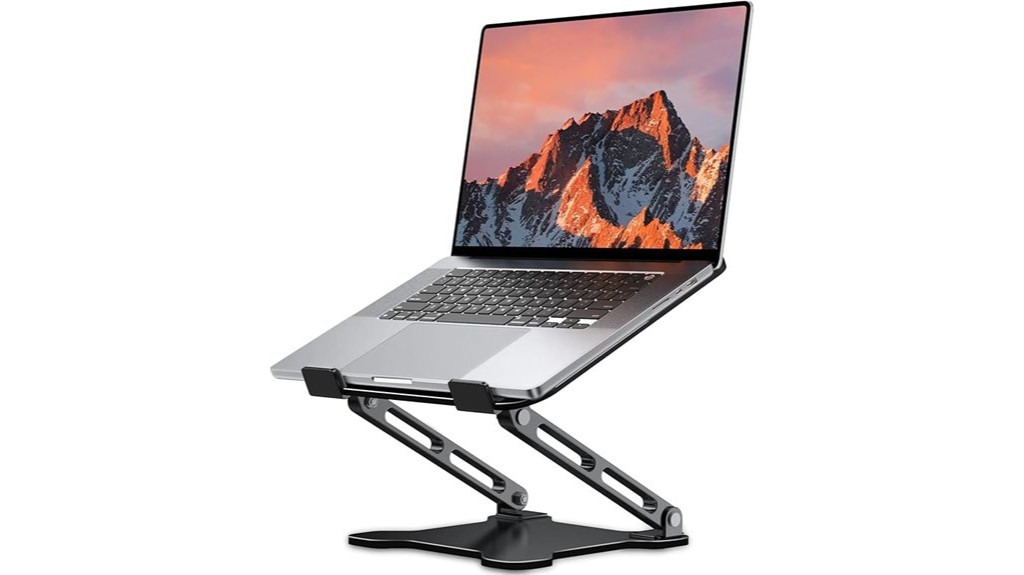 adjustable laptop stand for desks