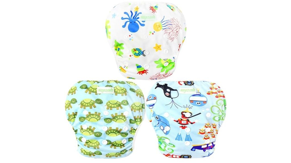 adjustable reusable baby swim diapers