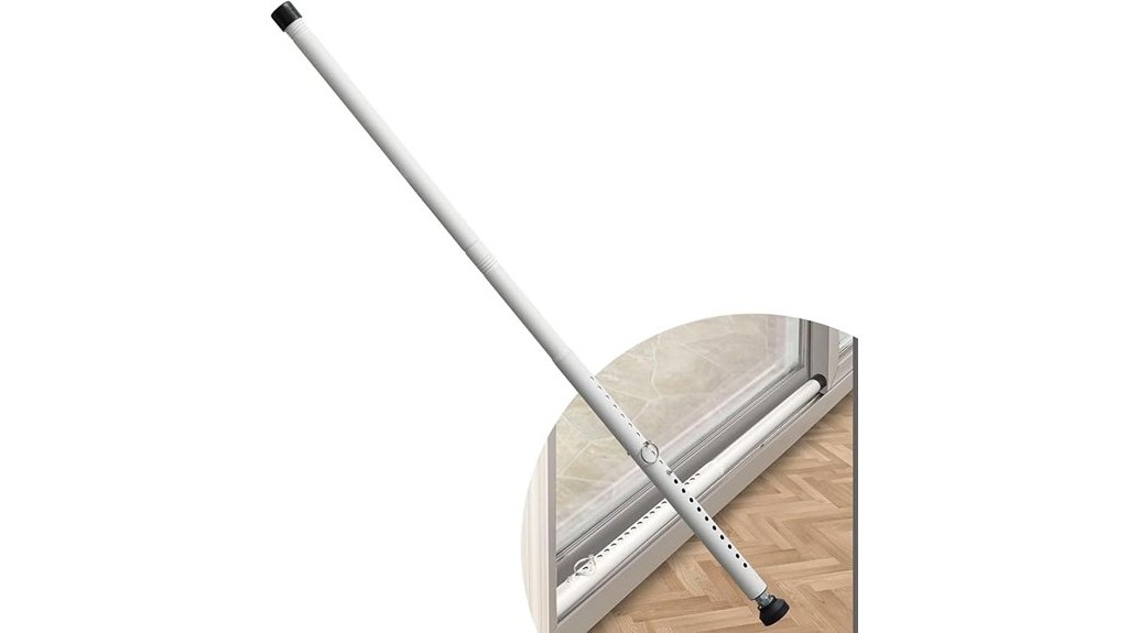 adjustable sliding door security bar