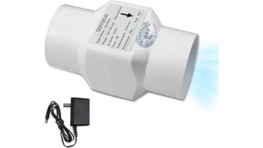 adjustable speed inline duct fan