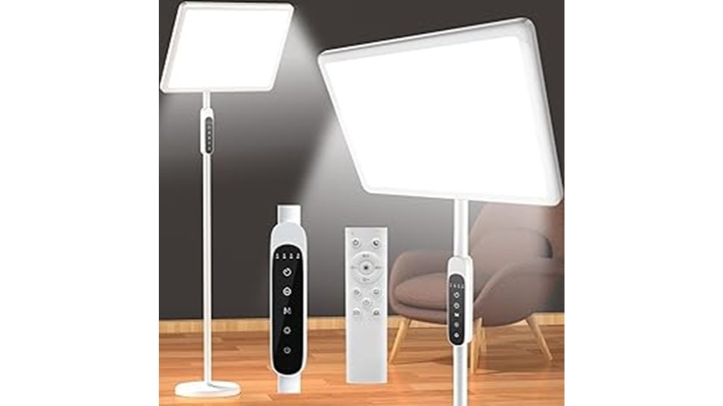 adjustable sunlight therapy lamp
