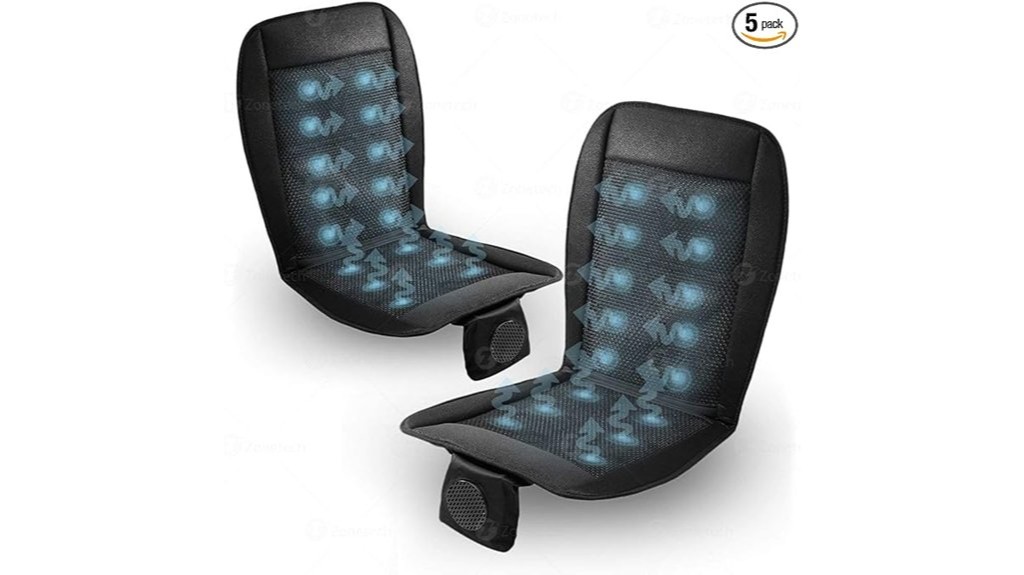 adjustable temperature car seat cushions
