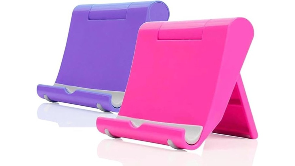 adjustable universal desk phone stands