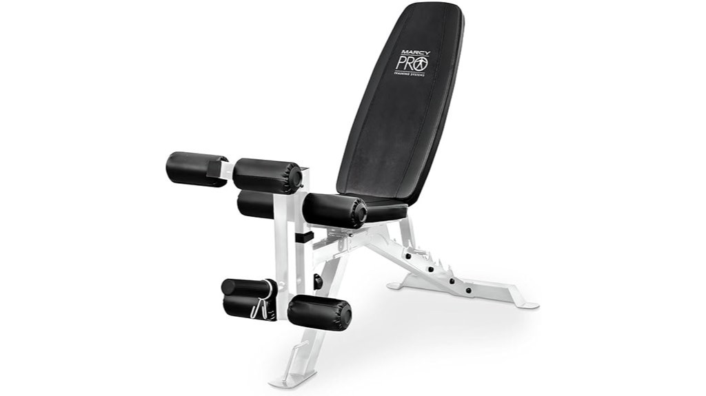 adjustable weight bench with leg developer