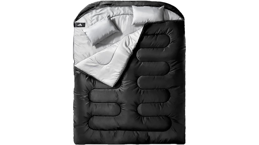 adult double sleeping bag