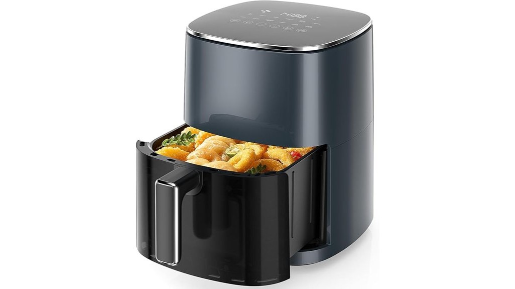 air fryer with viewing window