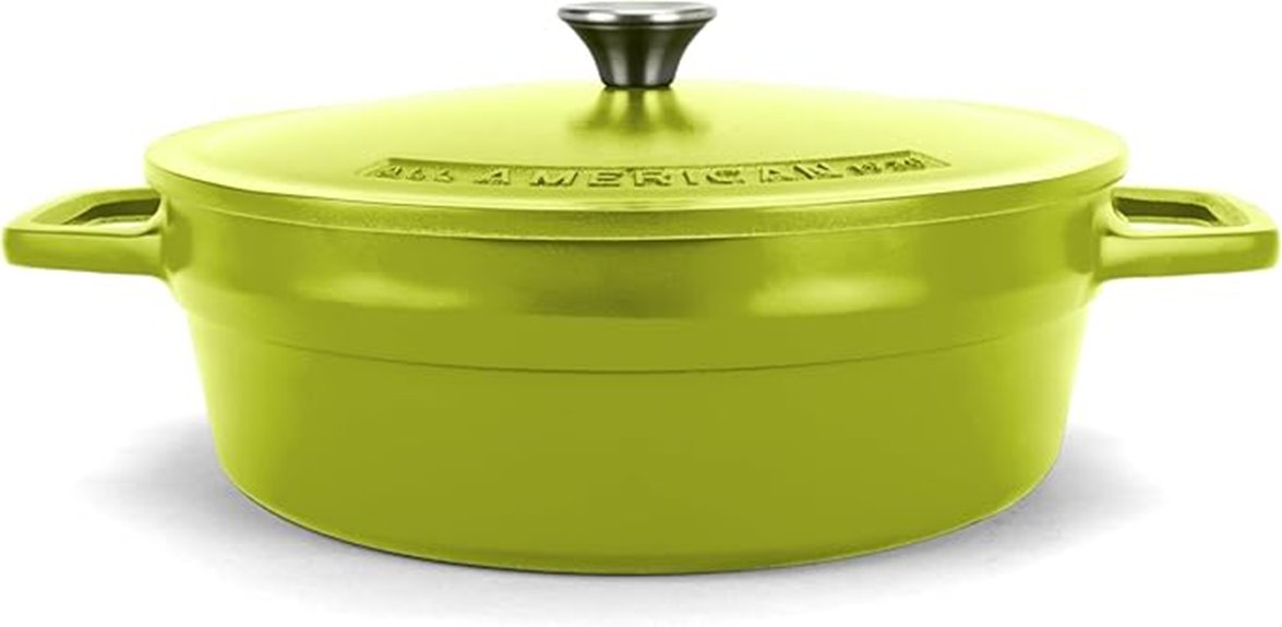 american made dutch oven saucier set