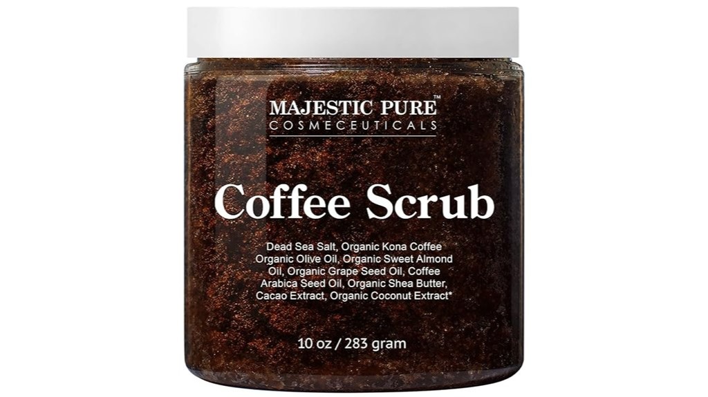 arabica coffee body exfoliating scrub