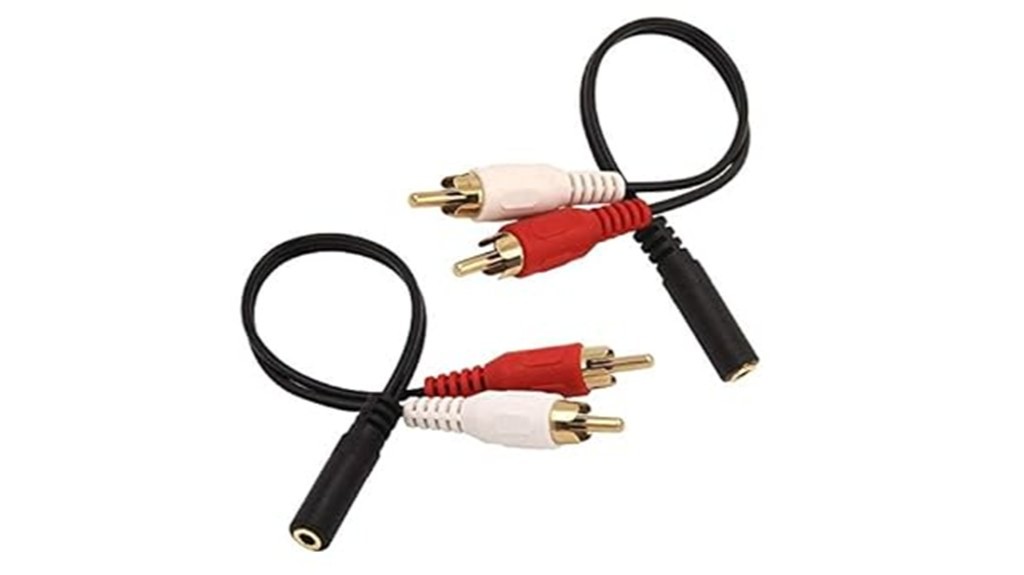 audio splitter cable pack