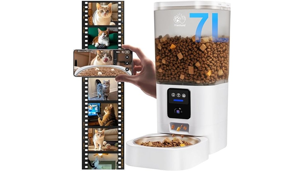 automated feline feeding with advanced tech