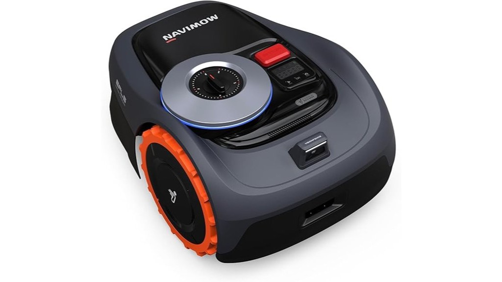 automated intelligent navigating robotic lawn mower