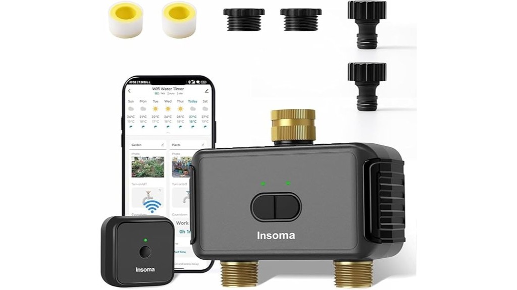 automated lawn irrigation controller