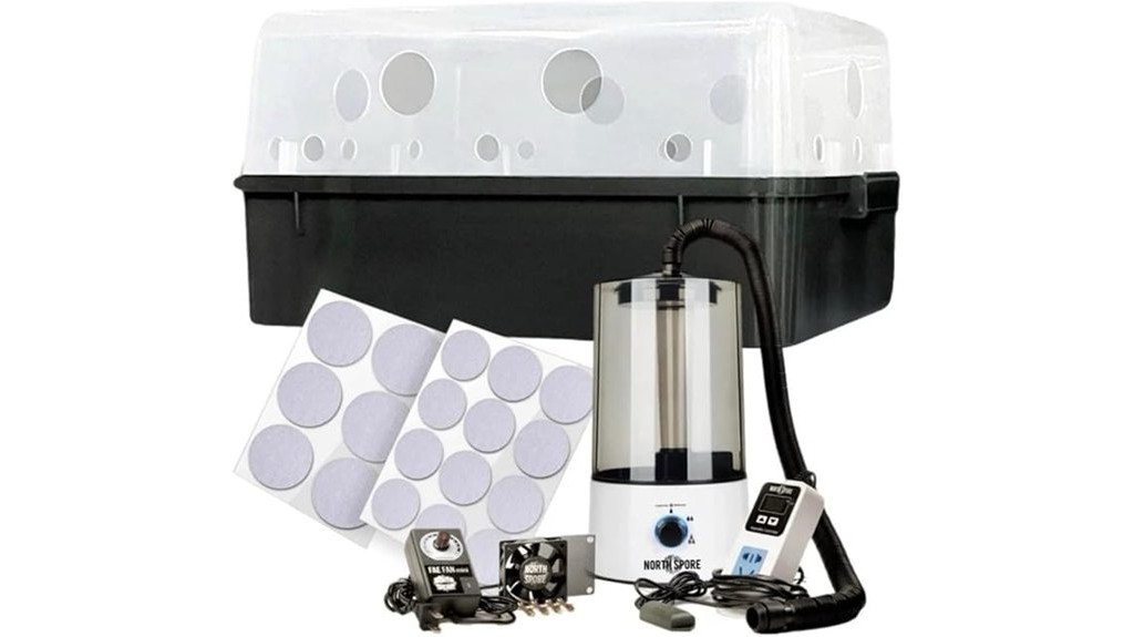 automated mushroom growing kit