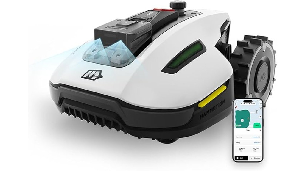 automated robotic lawn mower