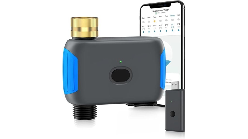 automated voice controlled sprinkler scheduling system