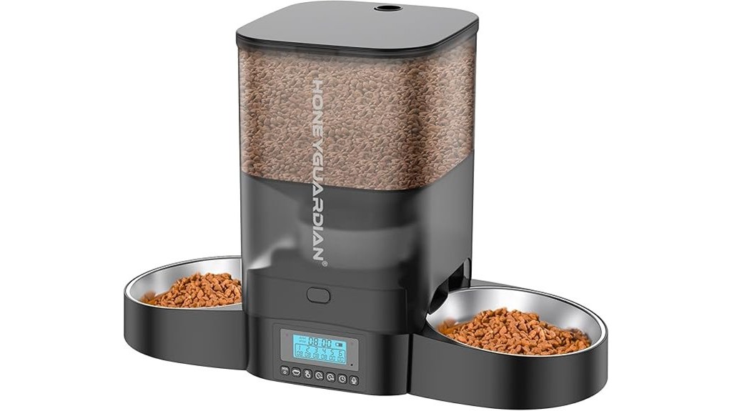 automatic cat feeding device