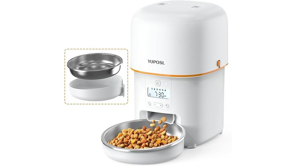 automatic cat food dispenser