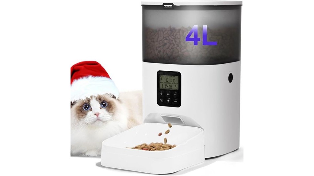 automatic cat food dispenser