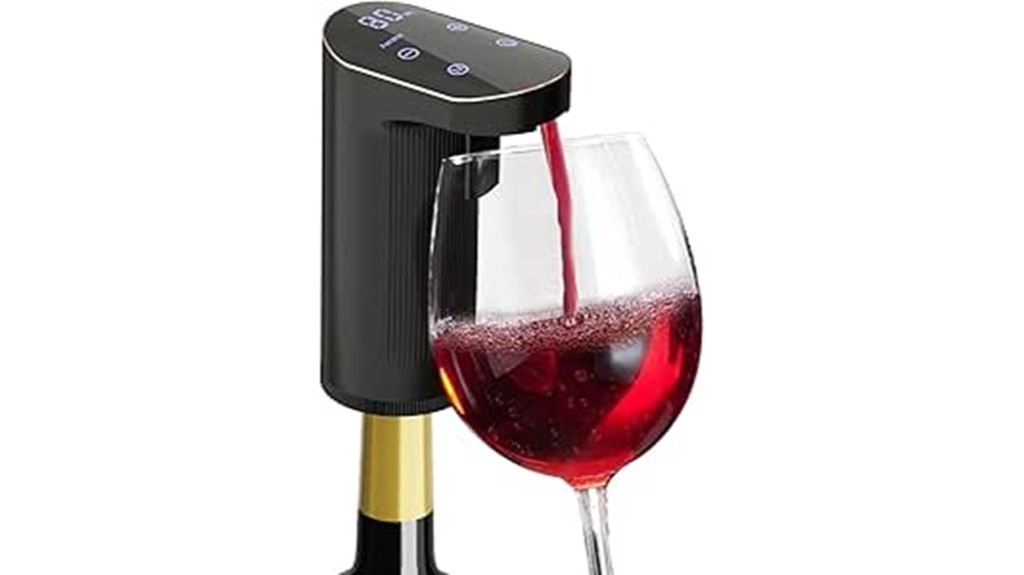 automatic wine aeration dispenser