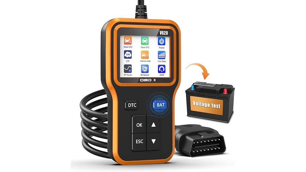automotive diagnostic tool with battery analysis