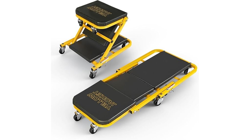 automotive garage creeper seat