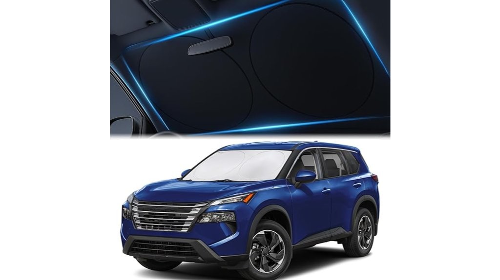 automotive sun protection for windshield