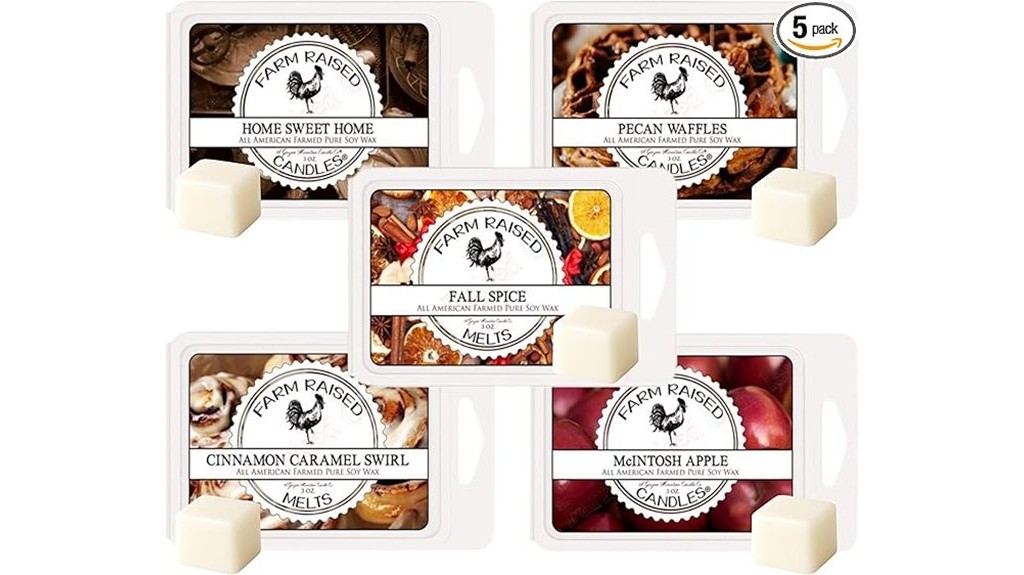 autumn aroma farm grown wax melts