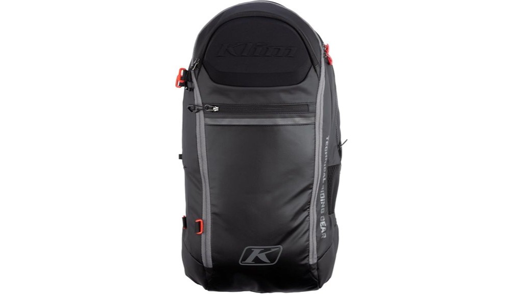 avalanche safe snowmobile backpack with airbag