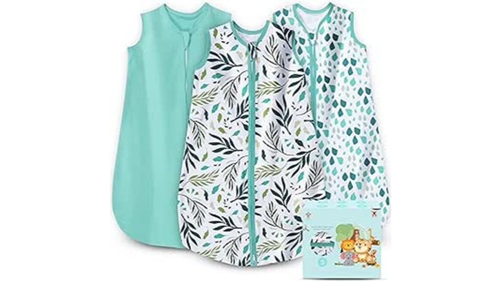 baby sleep sacks green 0 6 months