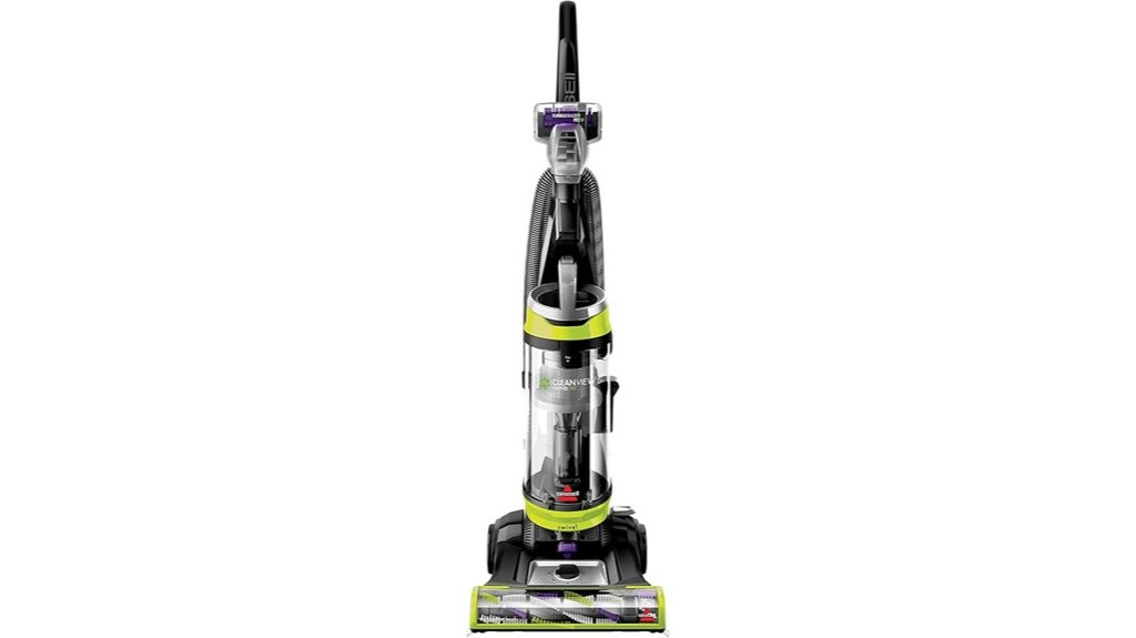 bagless swivel upright vacuum cleaner