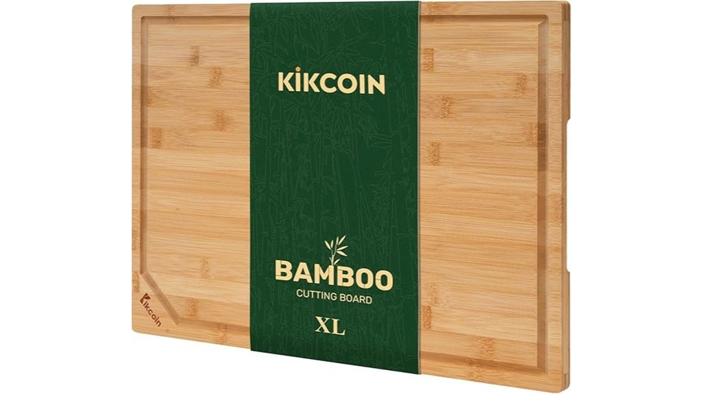 bamboo kitchen cutting board dimensions