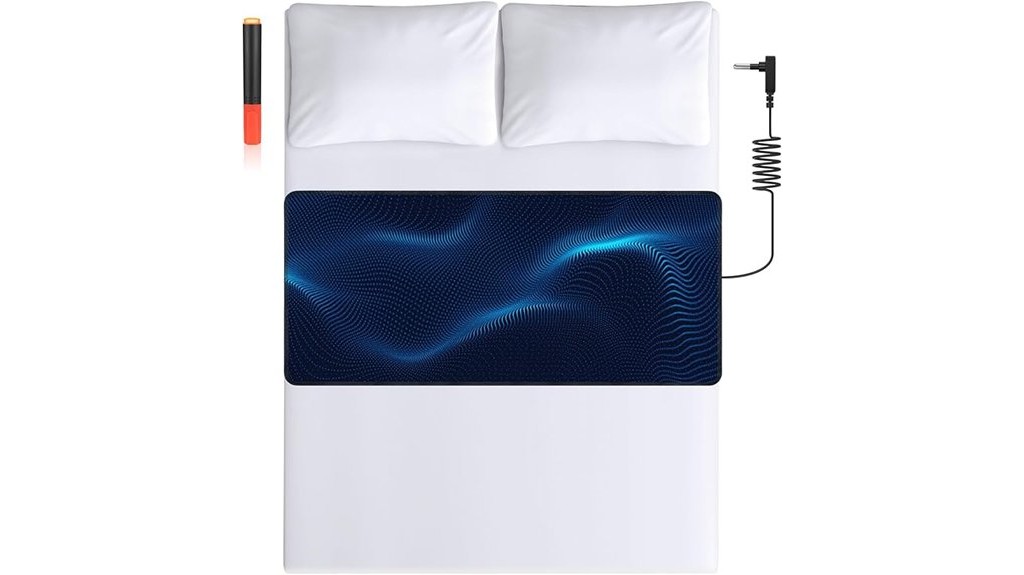 bed sized grounding mat dimensions