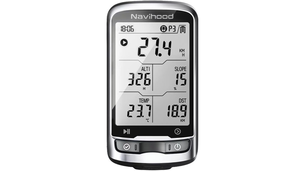beginner level gps cycling computer