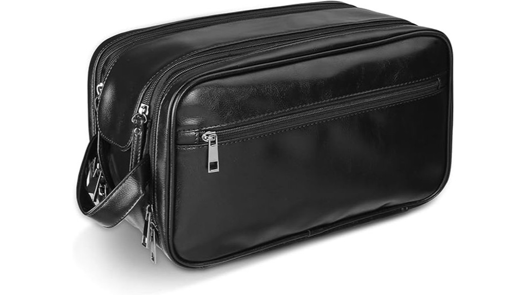 bespoke men s leather grooming kit