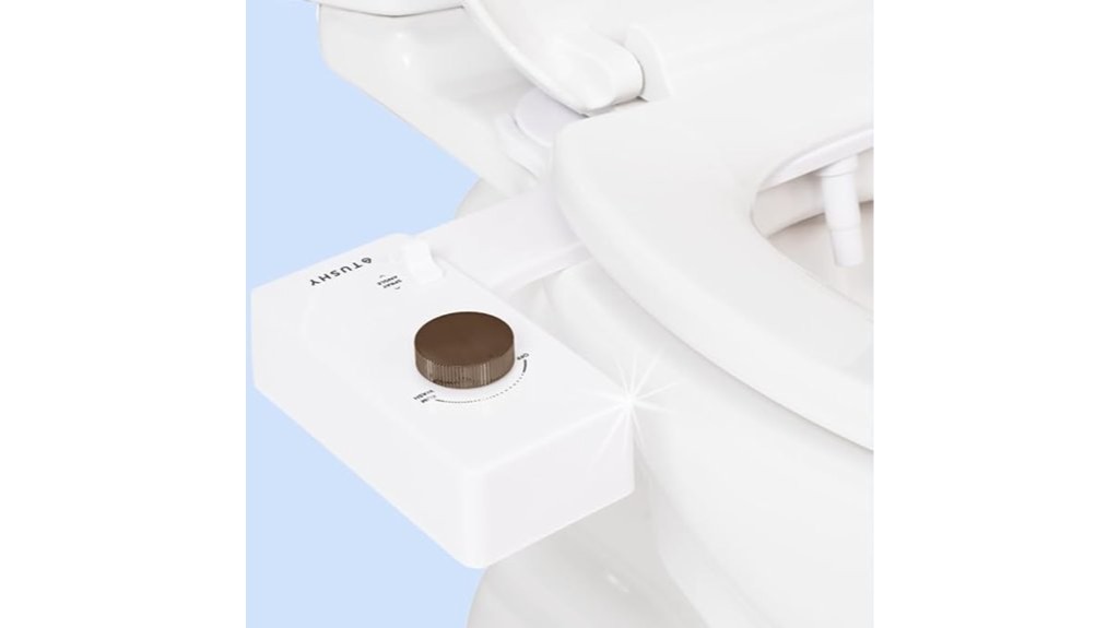 bidet toilet seat attachment