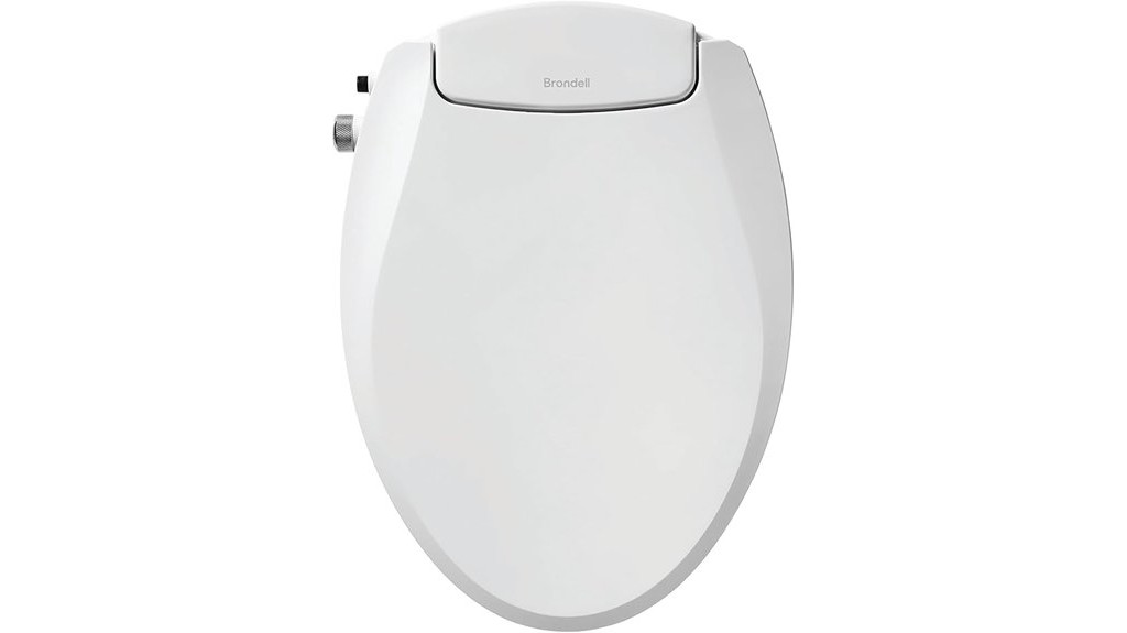 bidet toilet seat elongated white