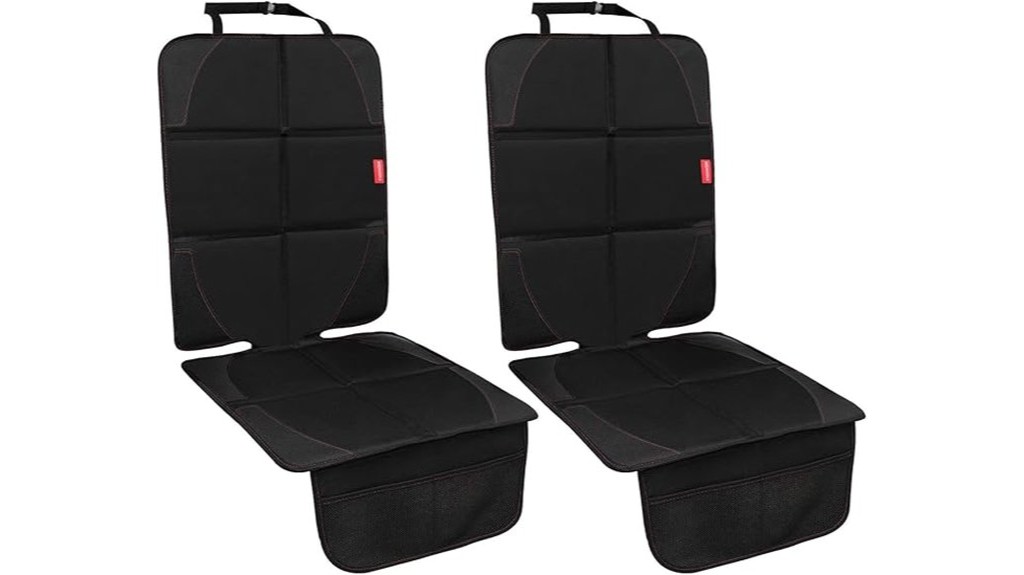 black car seat protectors