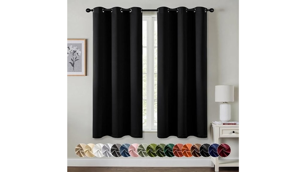 blackout bedroom living room curtains