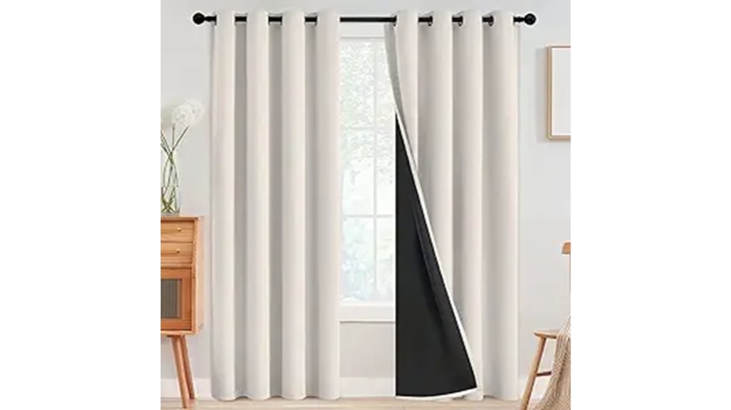 blackout bedroom window curtains