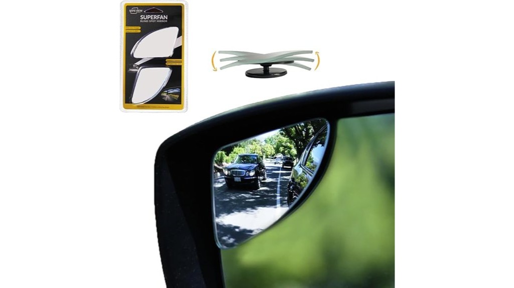 blind spot safety enhancement mirrors