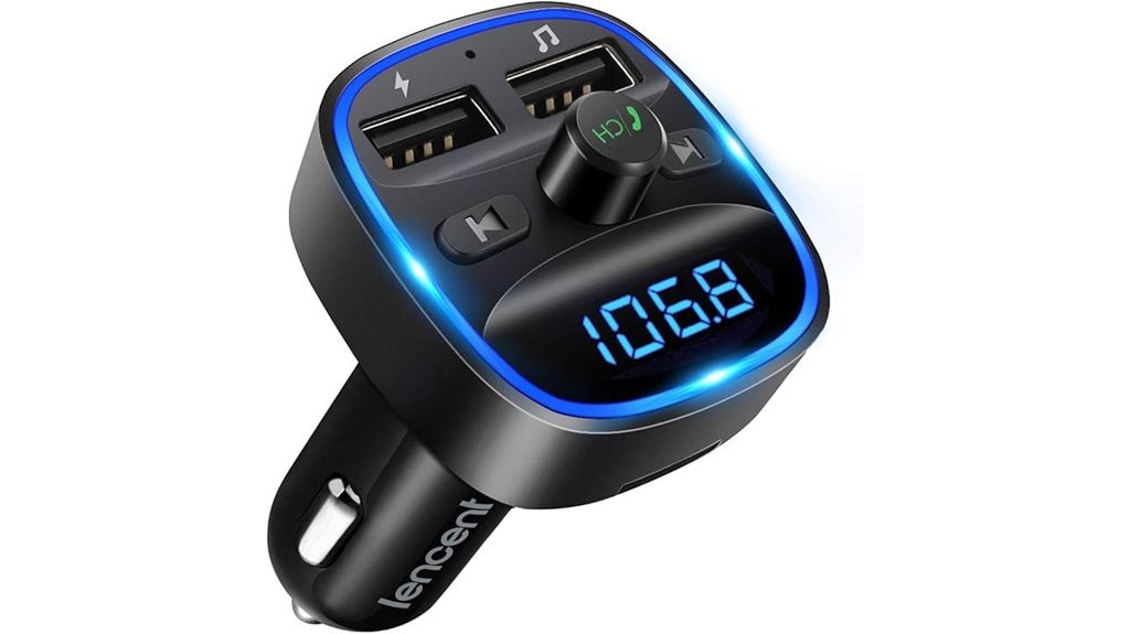 bluetooth enabled fm car accessory
