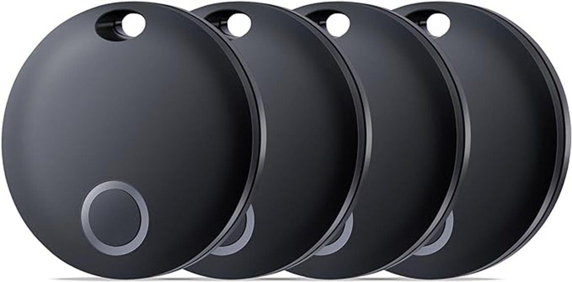 bluetooth enabled item tracking device for ios